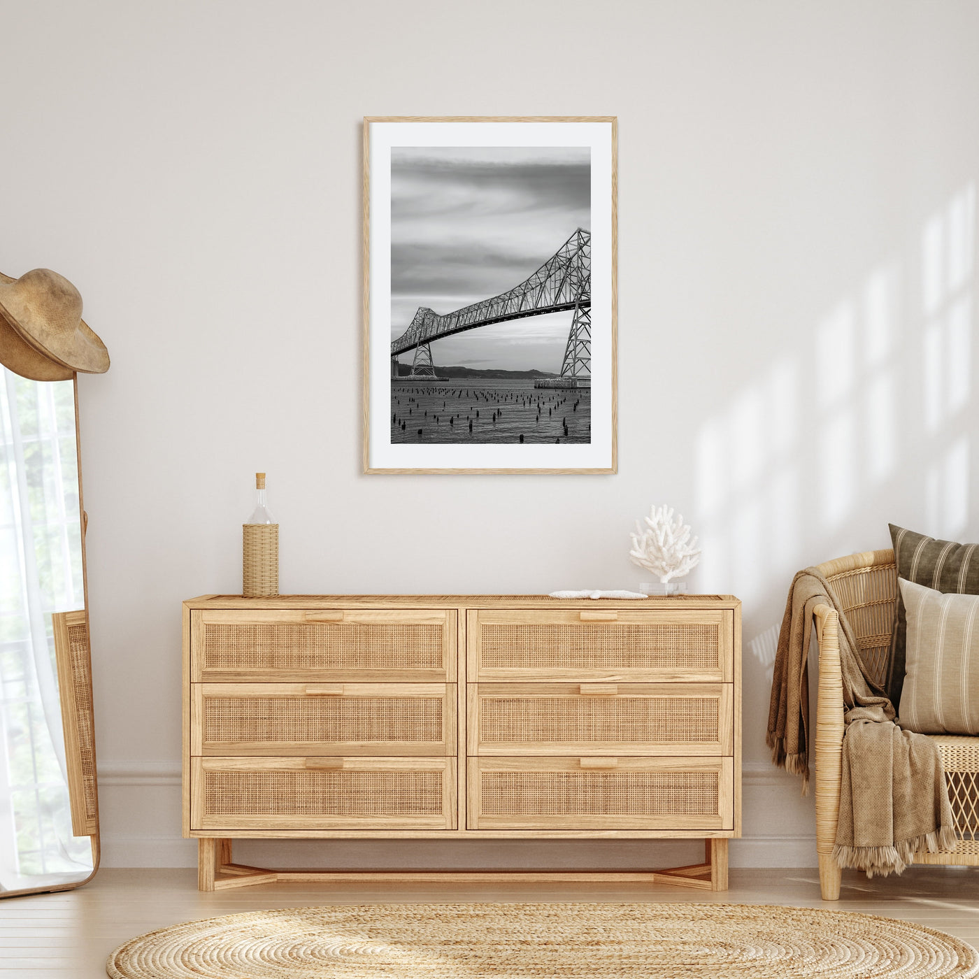 Astoria, Oregon Photo B&W No 1 Poster