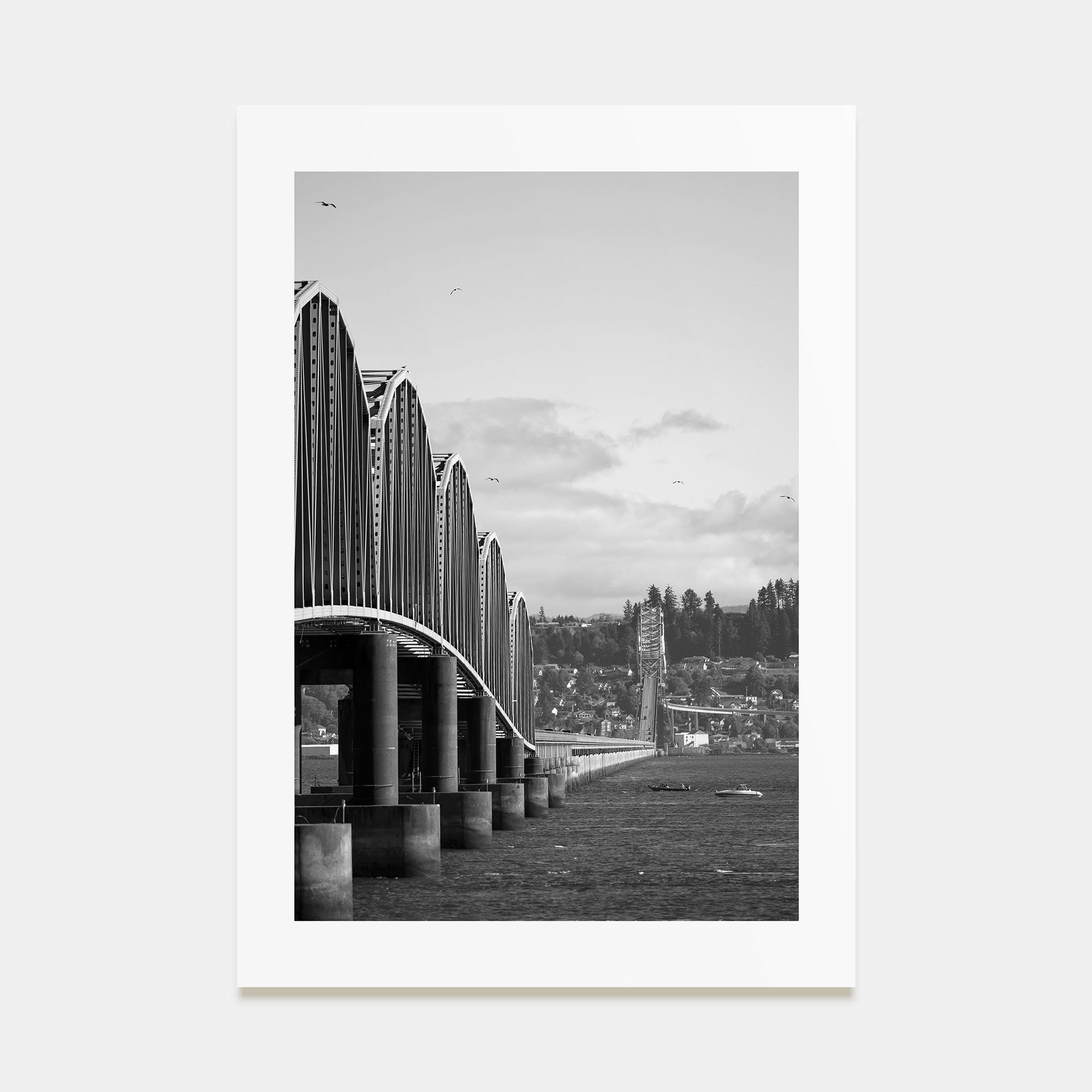 Astoria, Oregon Photo B&W No 2 Poster