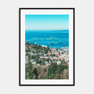 Astoria, Oregon Photo Color No 1 Poster