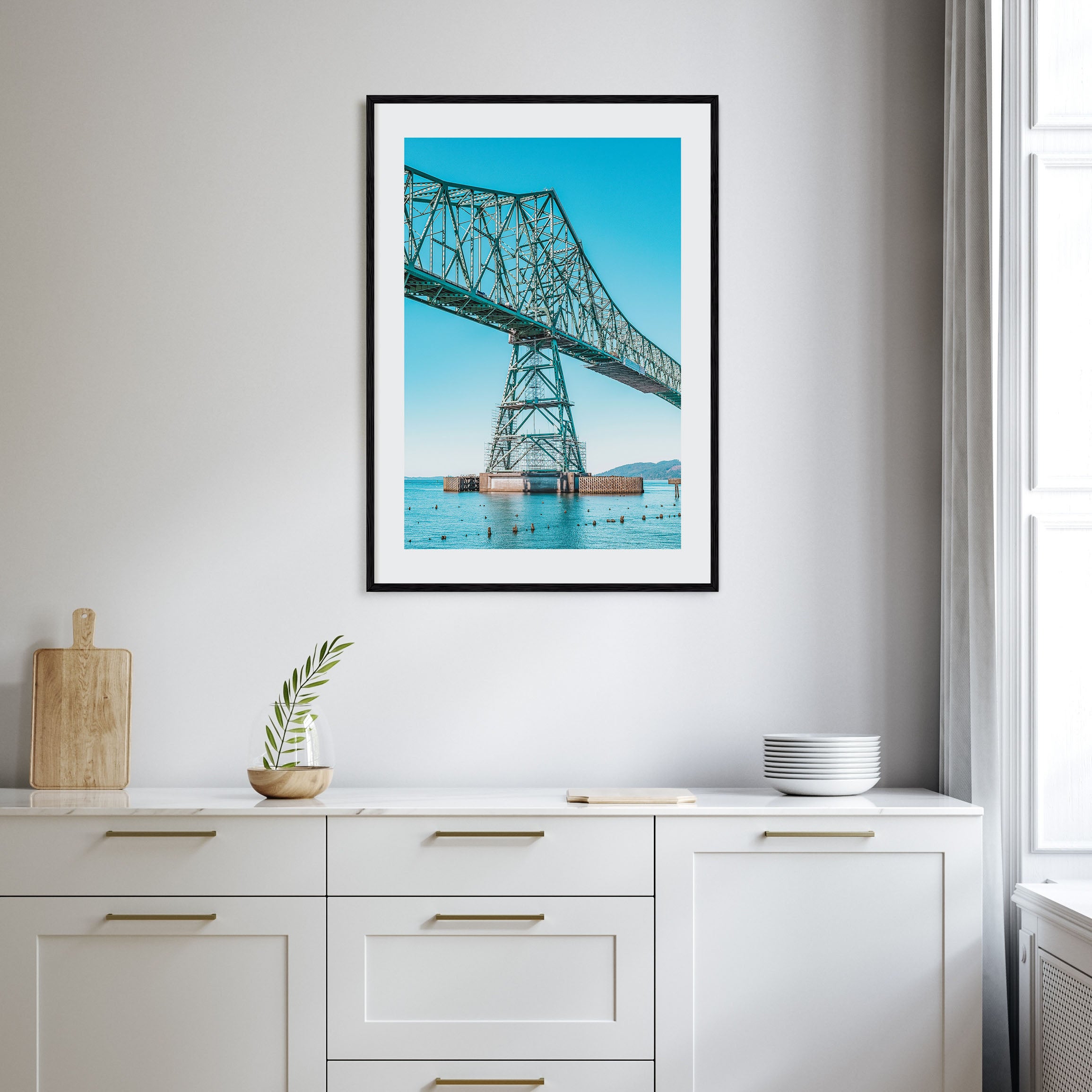 Astoria, Oregon Photo Color No 2 Poster