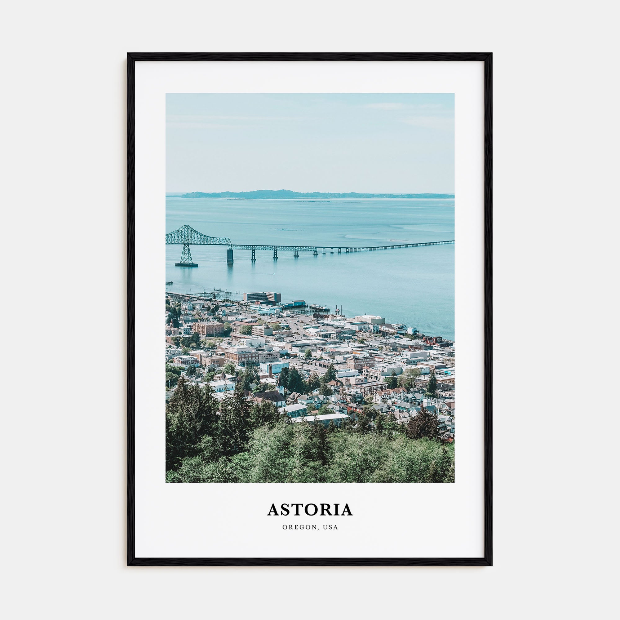 Astoria, Oregon Portrait Color Poster