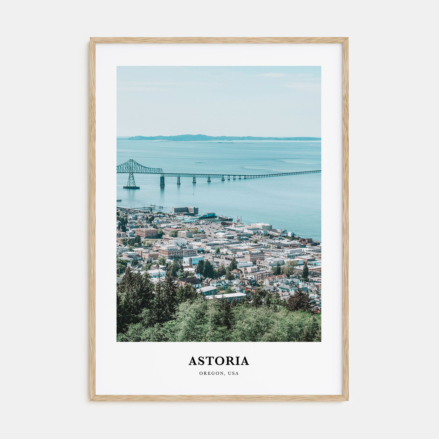 Astoria, Oregon Portrait Color Poster