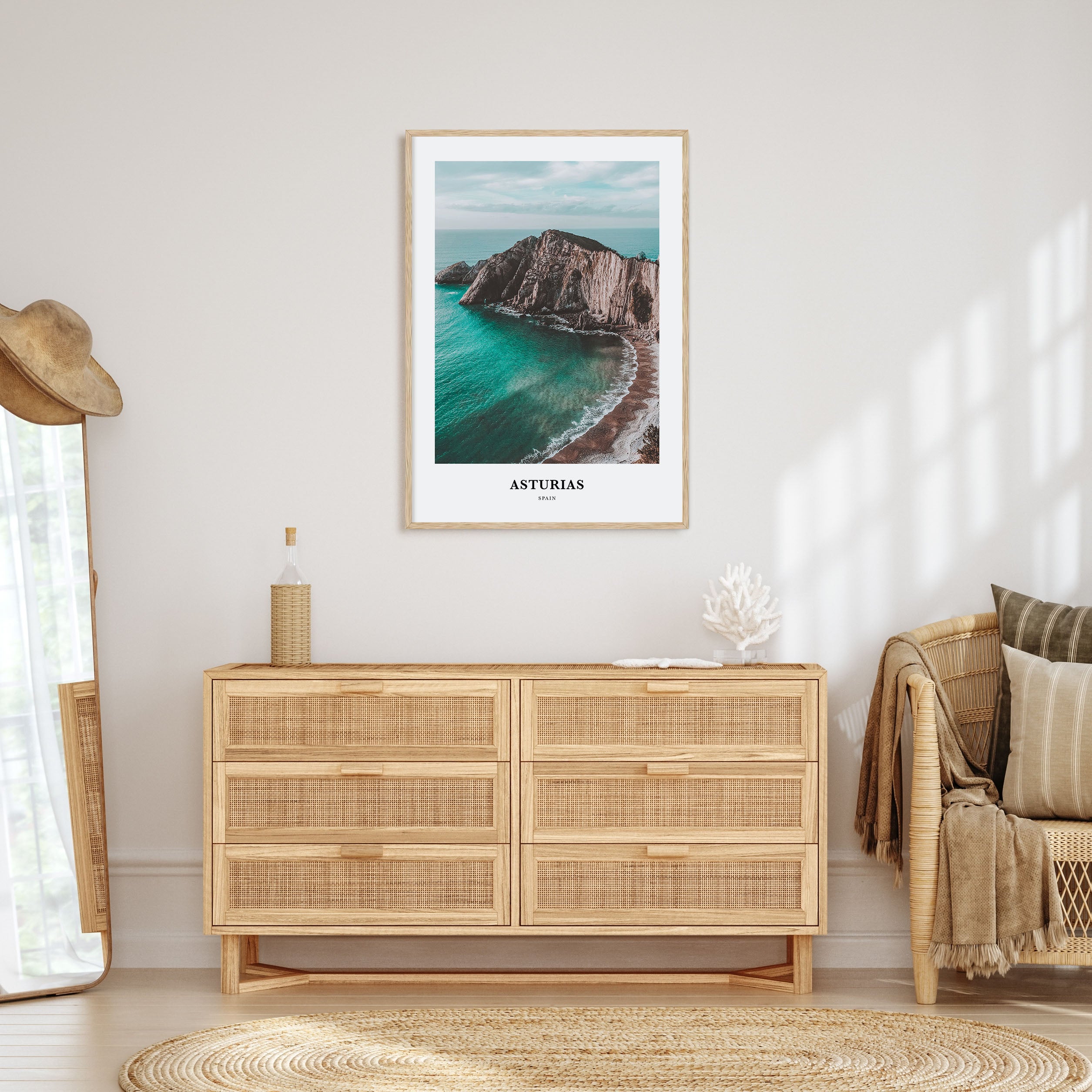 Asturias Portrait Color Poster