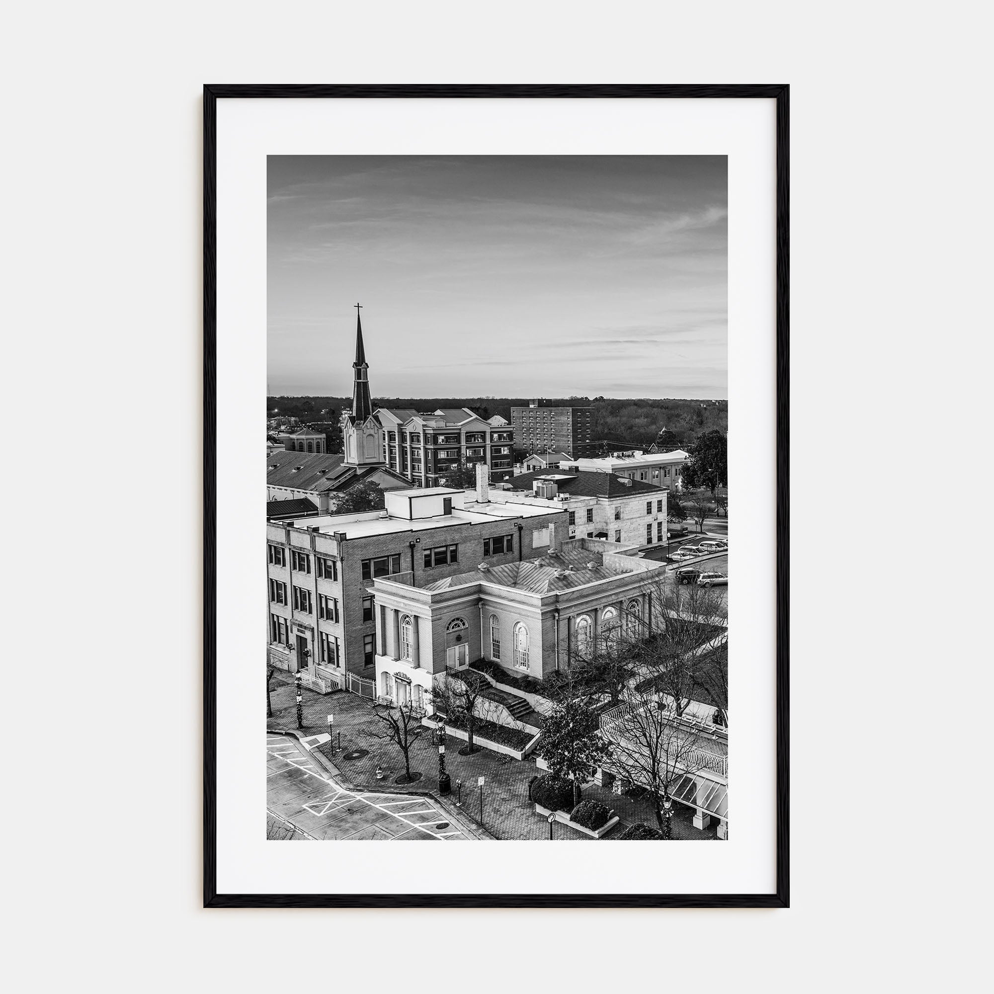 Athens, Georgia Photo B&W Poster