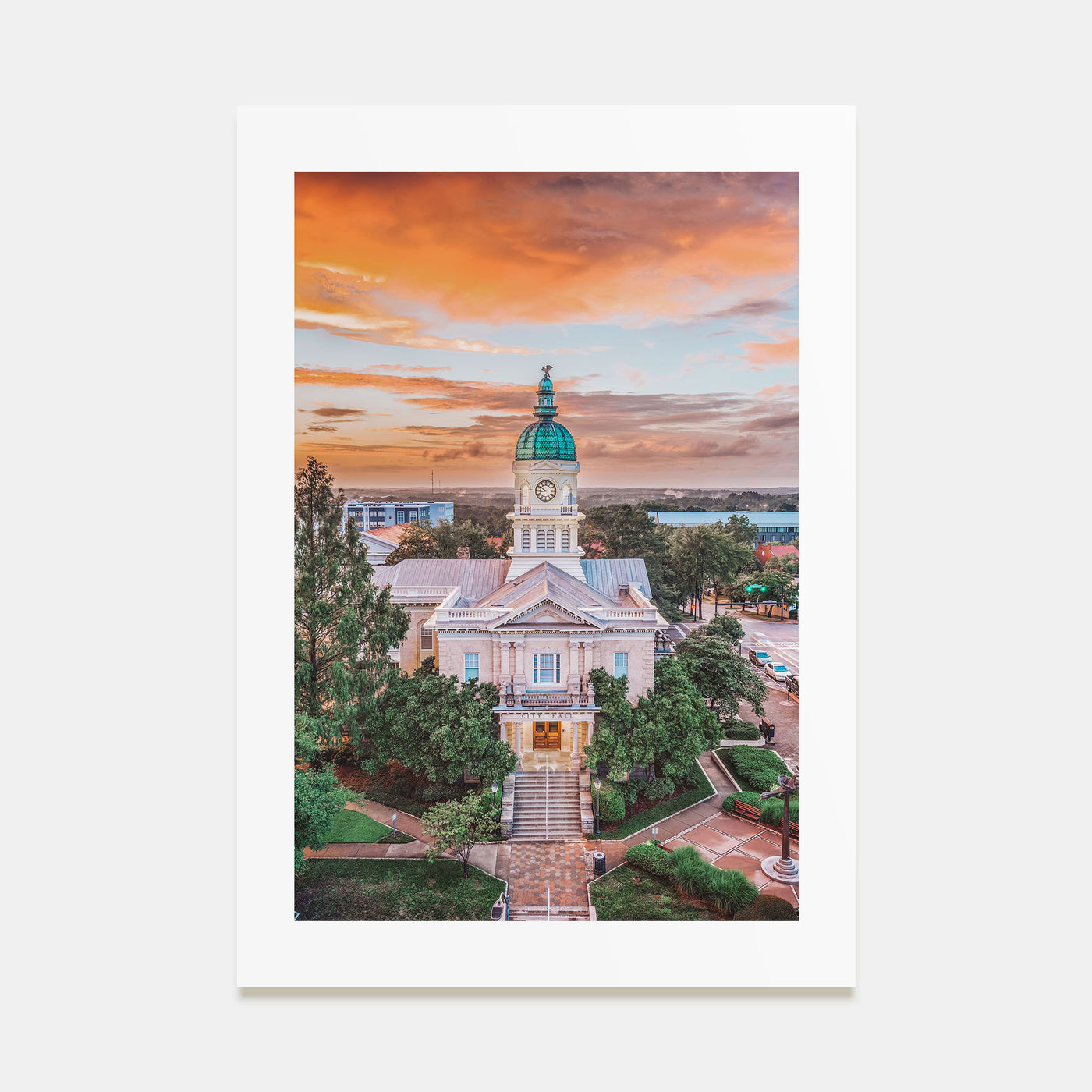 Athens, Georgia Photo Color Poster