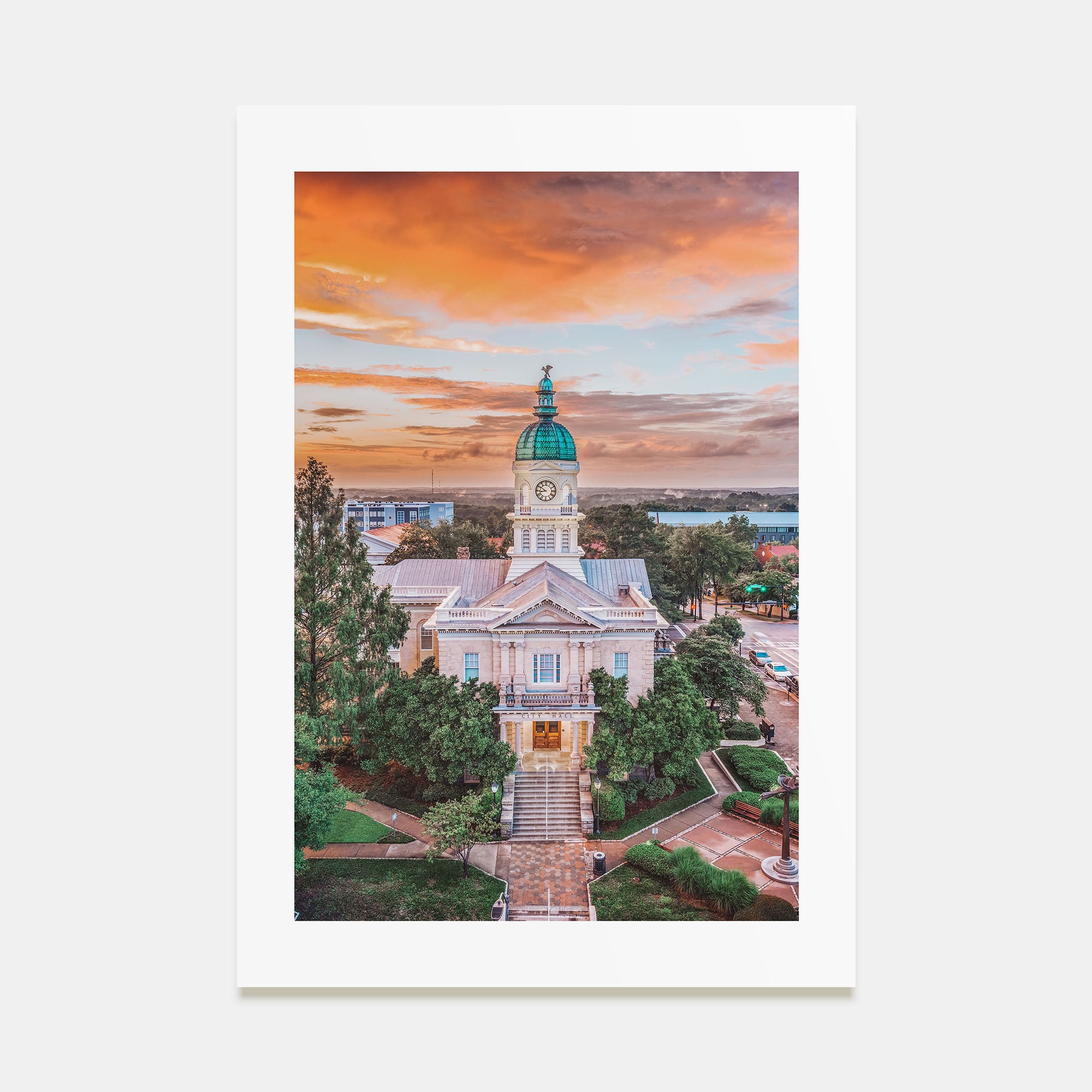 Athens, Georgia Photo Color Poster