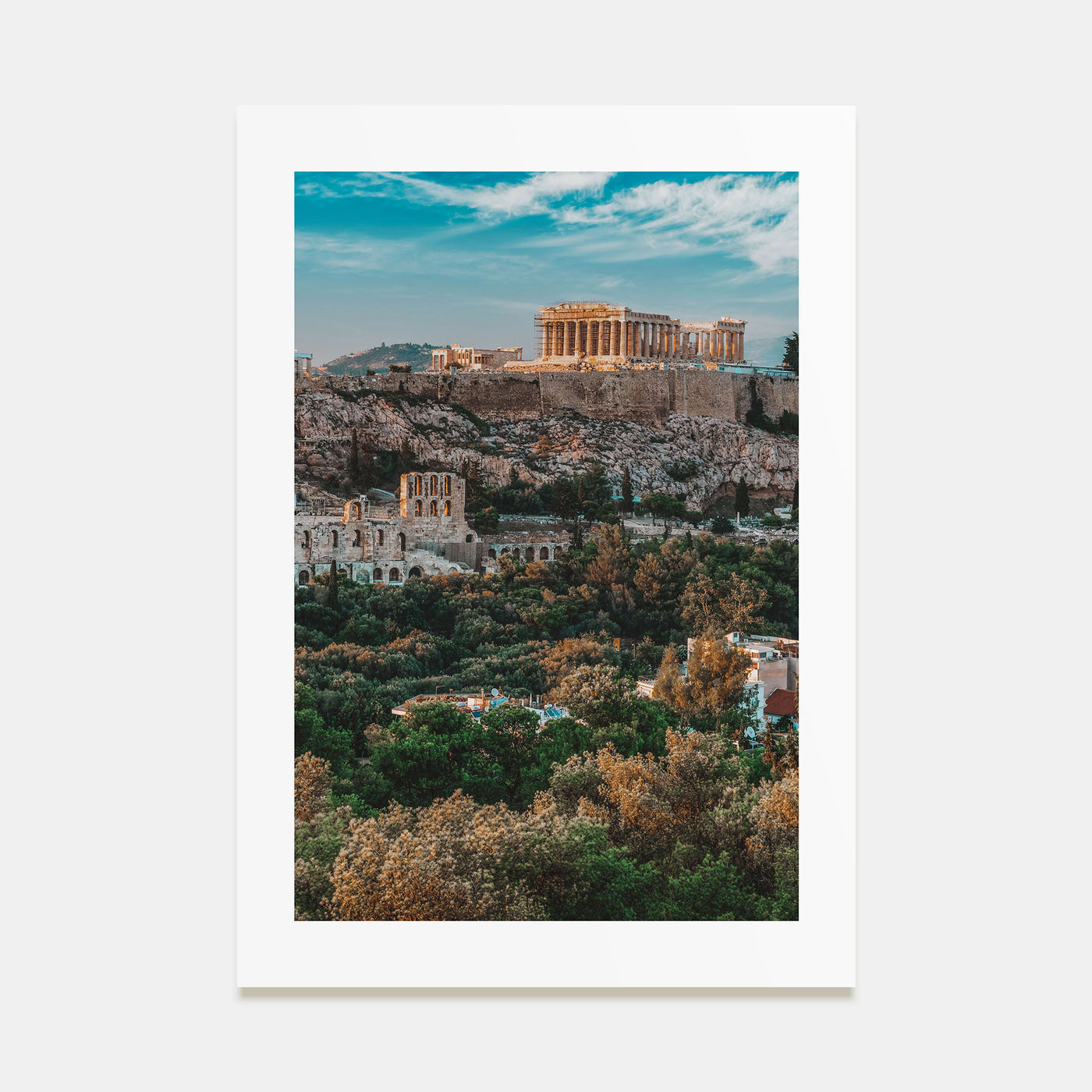 Athens, Greece Photo Color No 1 Poster