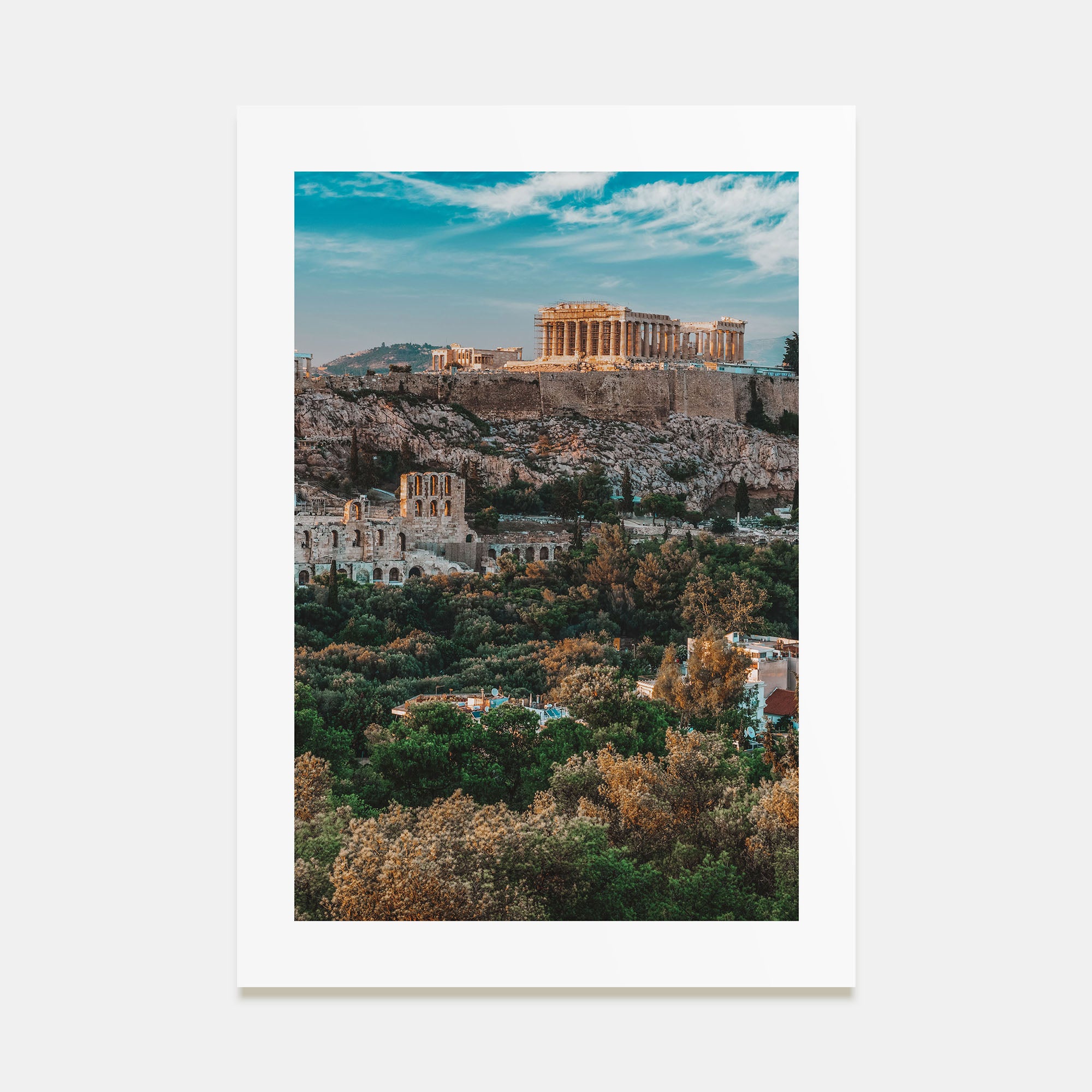 Athens, Greece Photo Color No 1 Poster