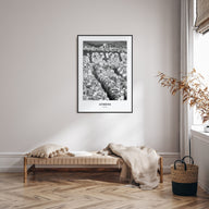 Athens, Greece Portrait B&W No 1 Poster