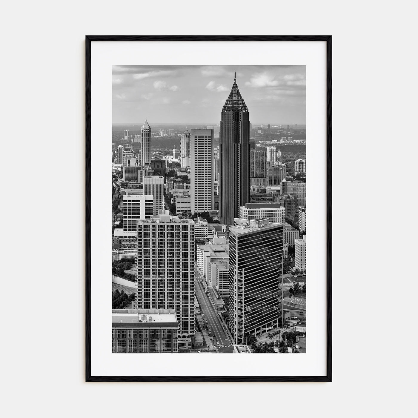 Atlanta Photo B&W No 2 Poster