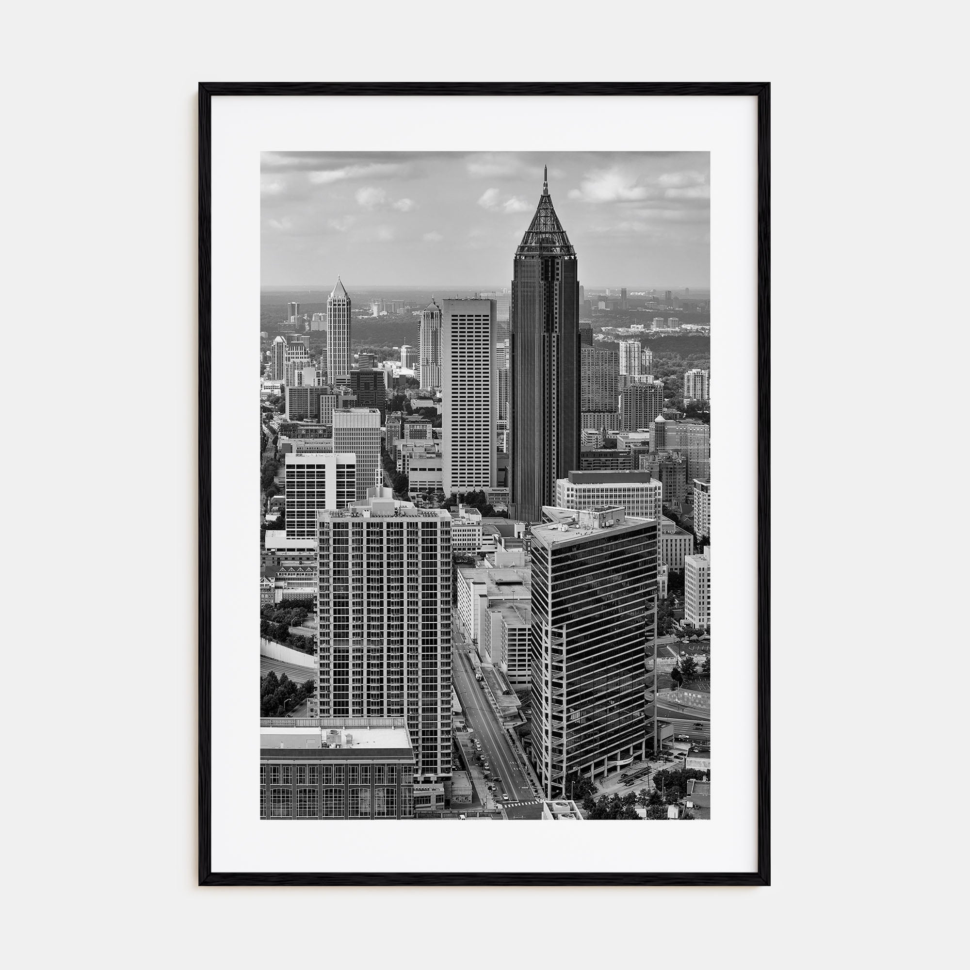 Atlanta Photo B&W No 2 Poster