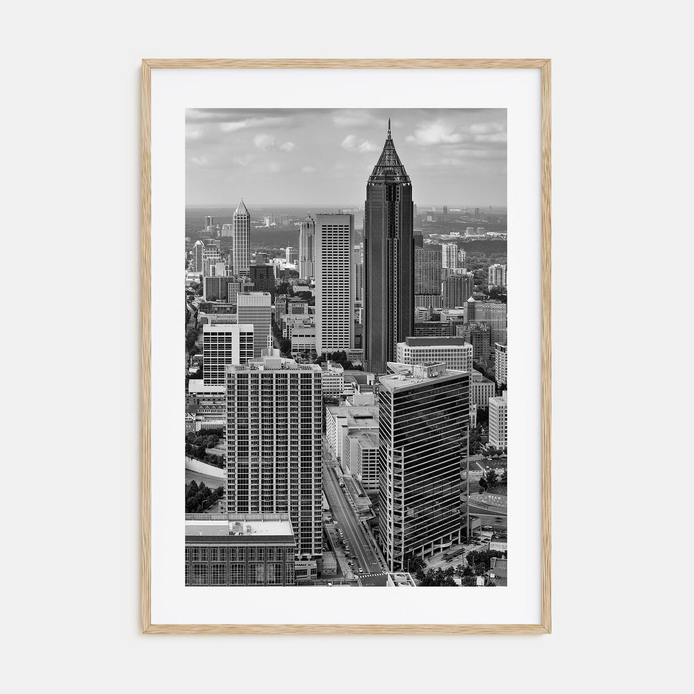 Atlanta Photo B&W No 2 Poster