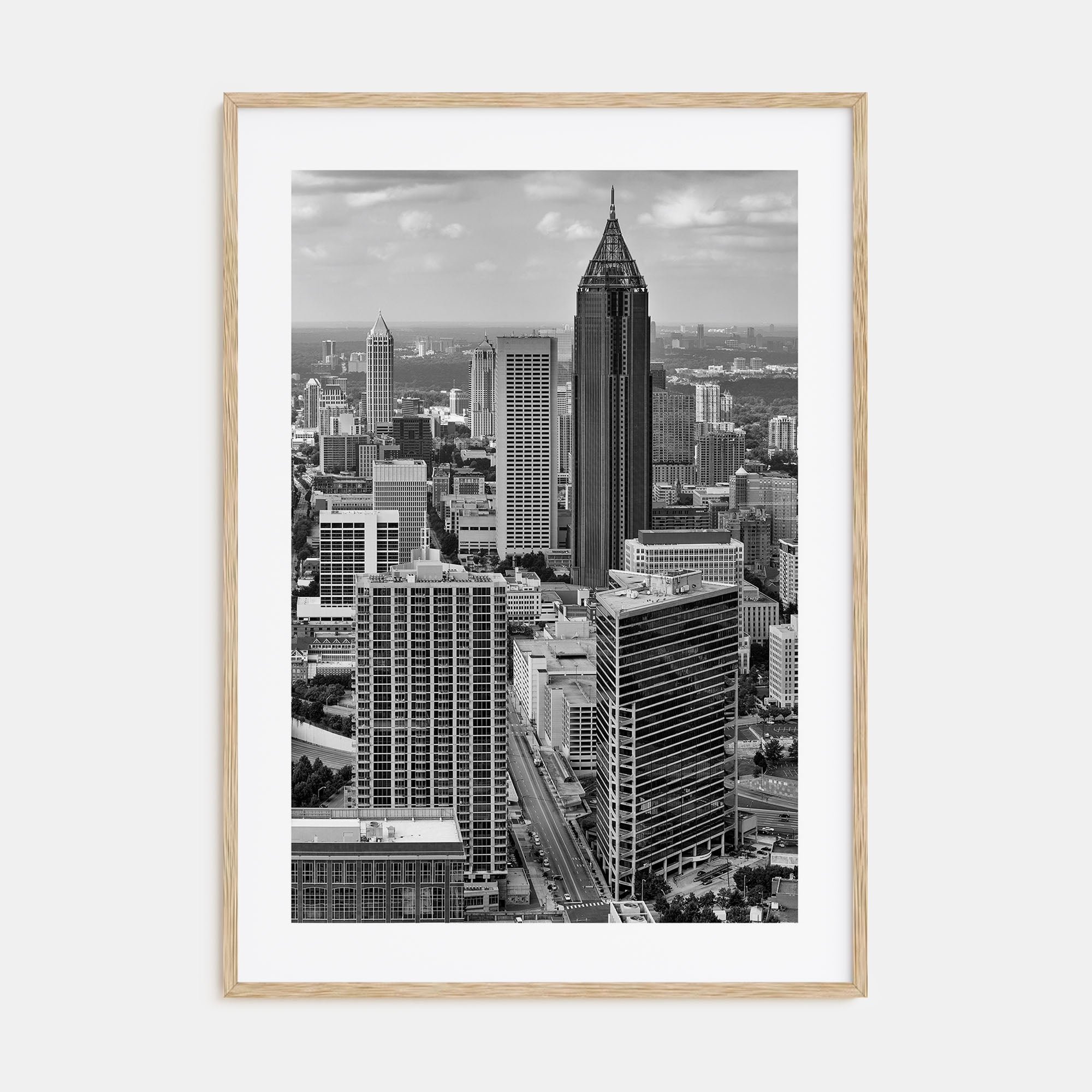 Atlanta Photo B&W No 2 Poster