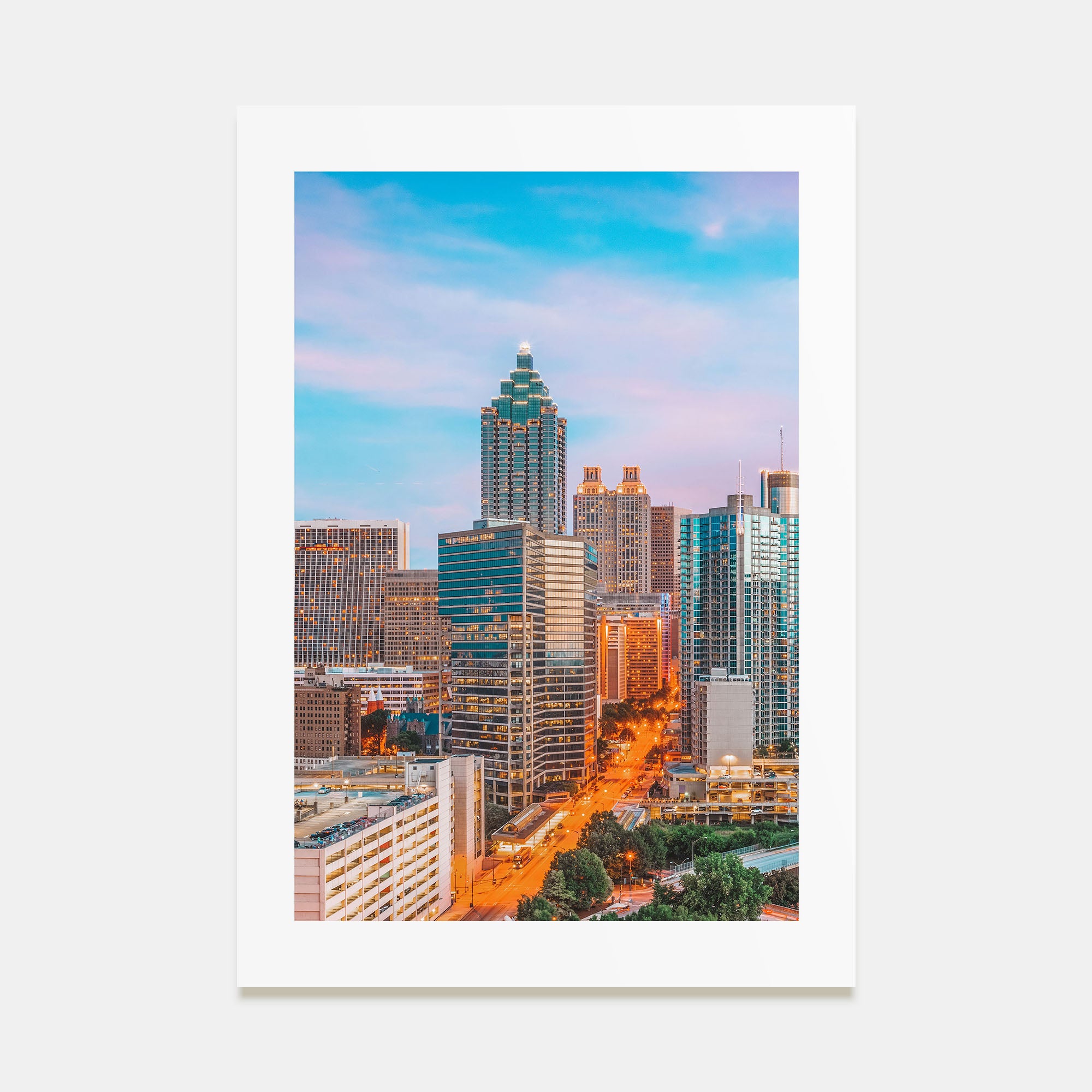 Atlanta Photo Color No 1 Poster