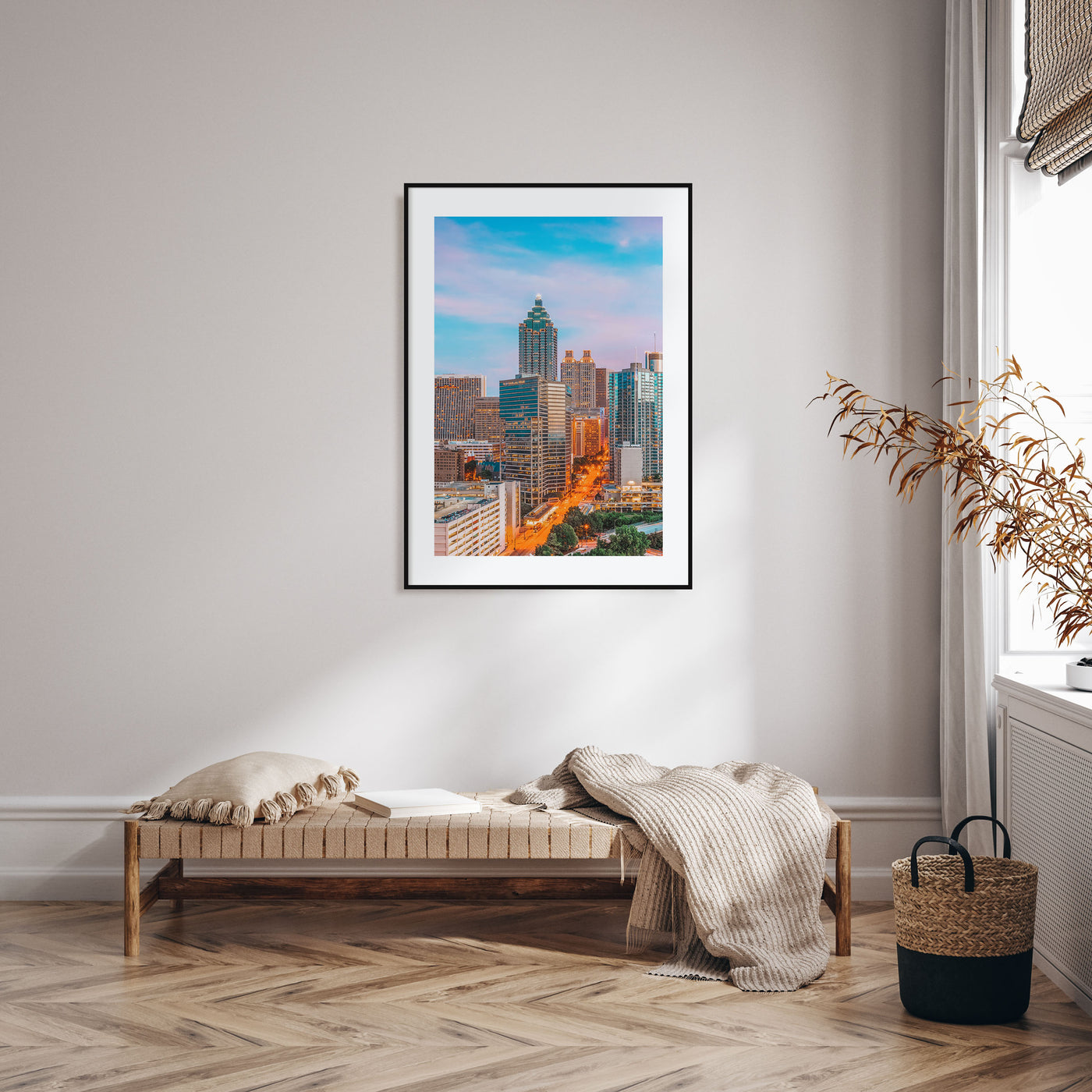 Atlanta Photo Color No 1 Poster