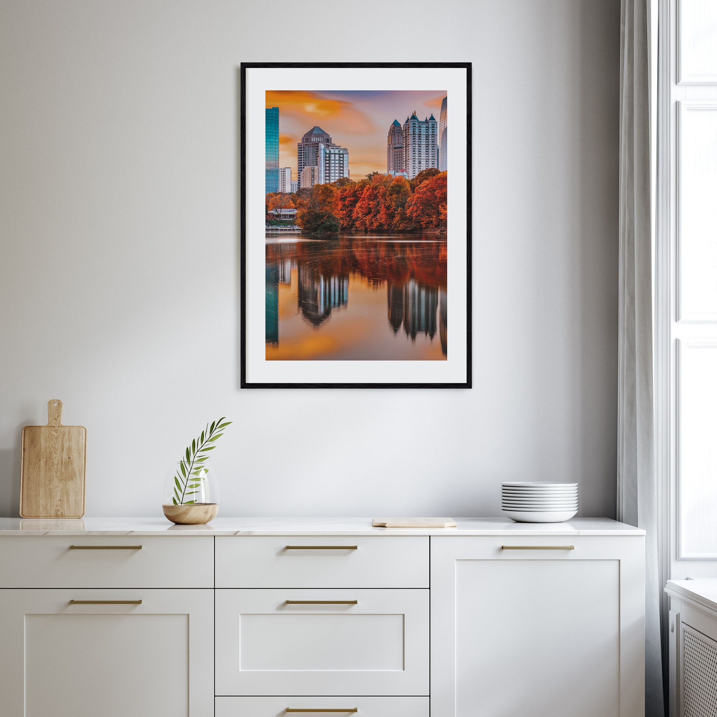 Atlanta Photo Color No 2 Poster