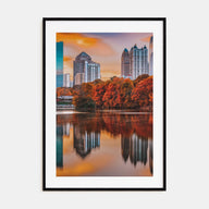 Atlanta Photo Color No 2 Poster