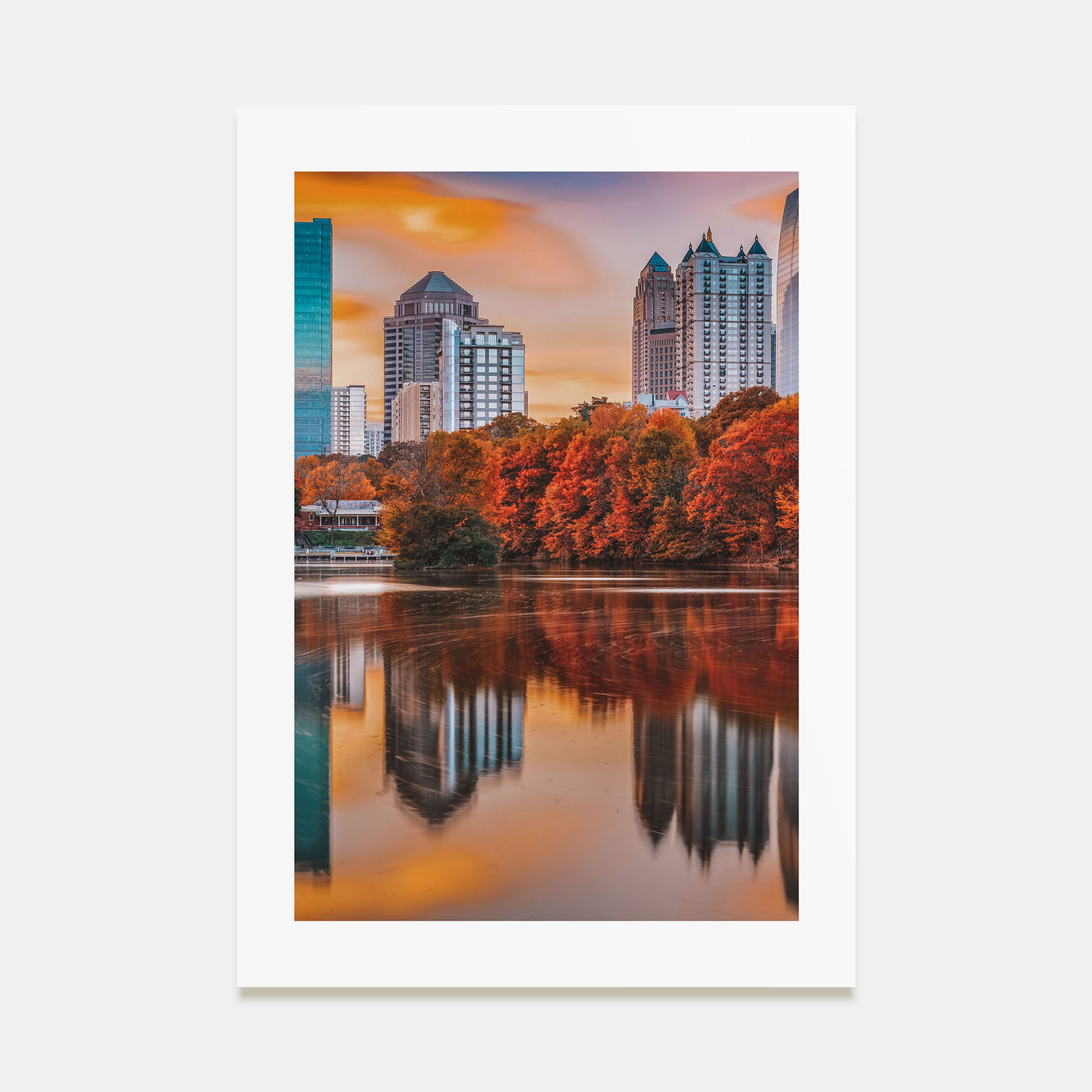 Atlanta Photo Color No 2 Poster