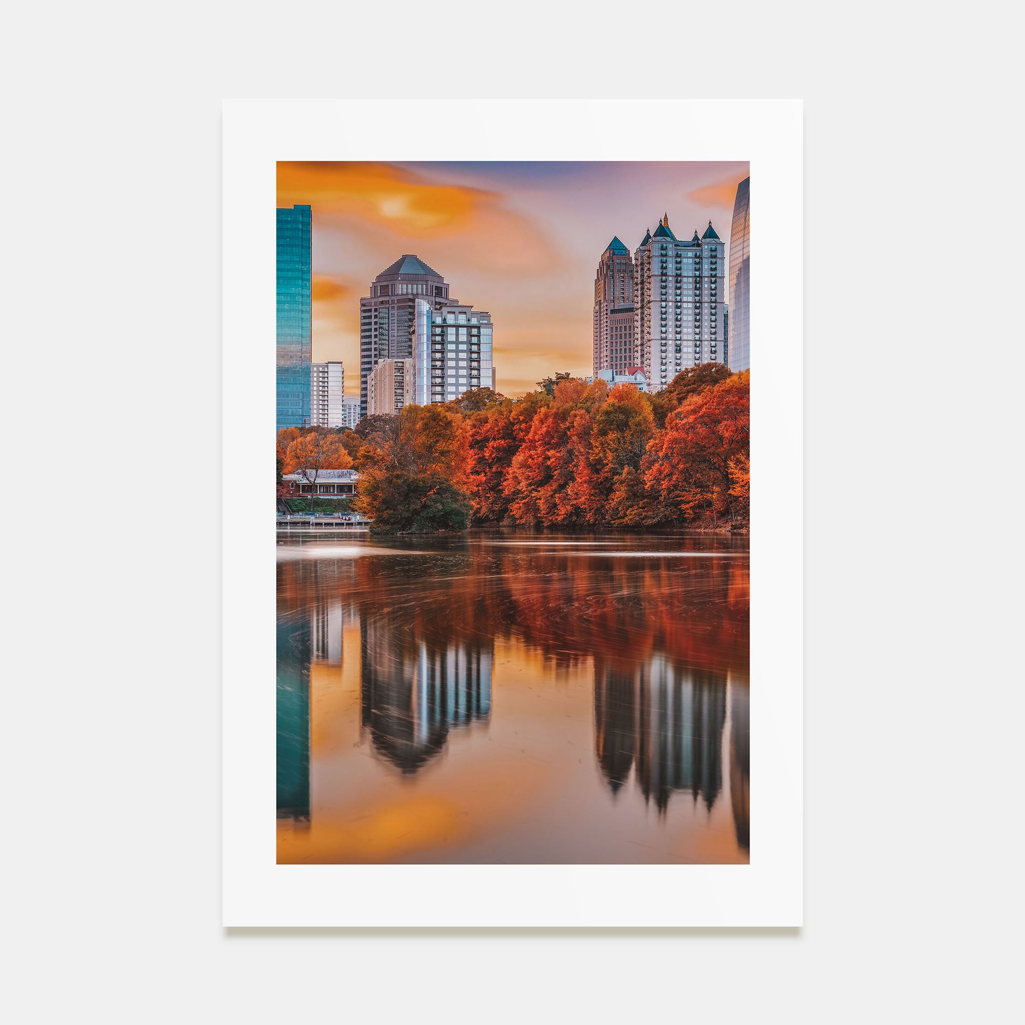 Atlanta Photo Color No 2 Poster