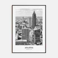 Atlanta Portrait B&W No 3 Poster