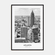 Atlanta Portrait B&W No 3 Poster