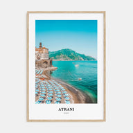 Atrani Portrait Color Poster