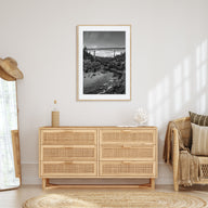 Auburn, California Photo B&W Poster