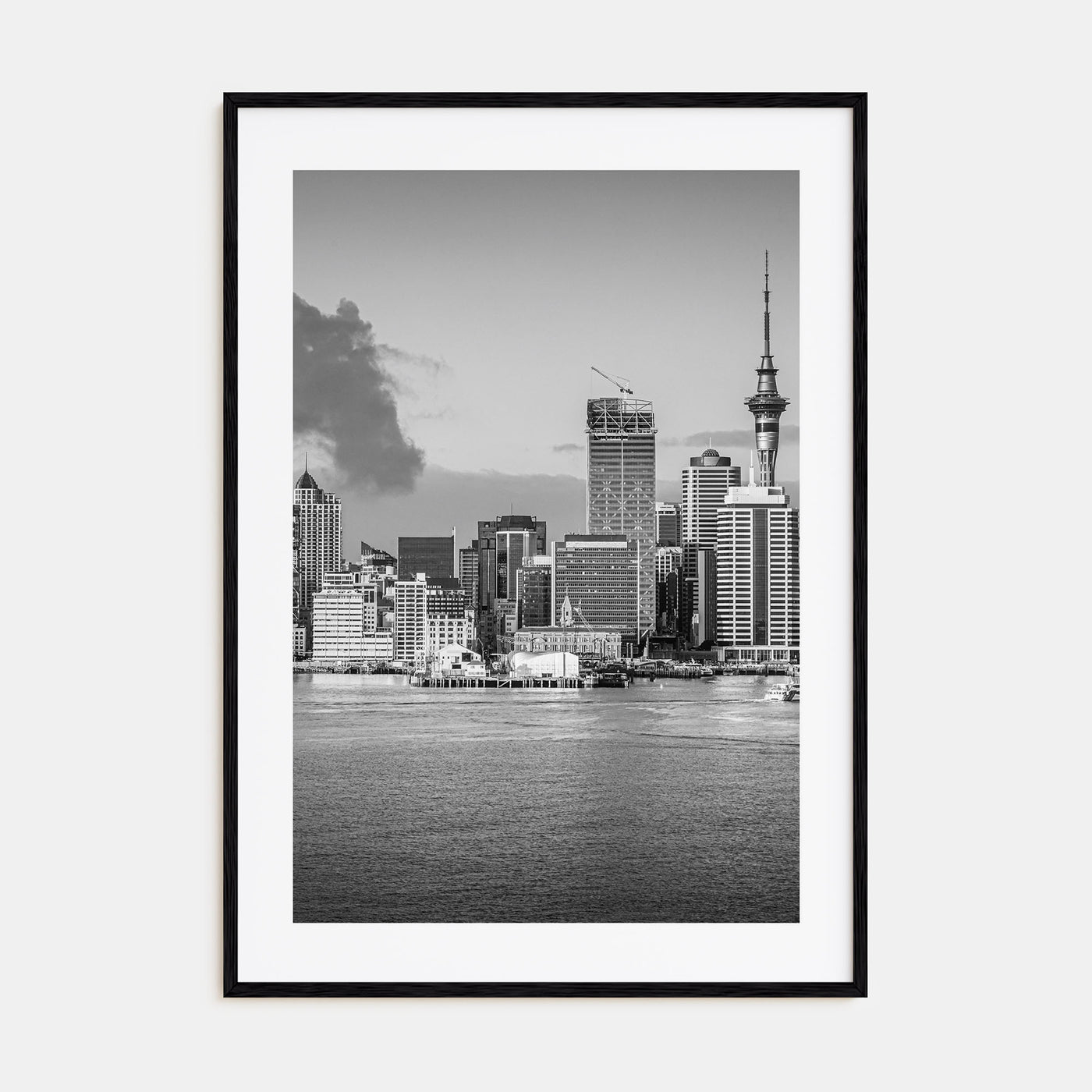 Auckland Photo B&W Poster
