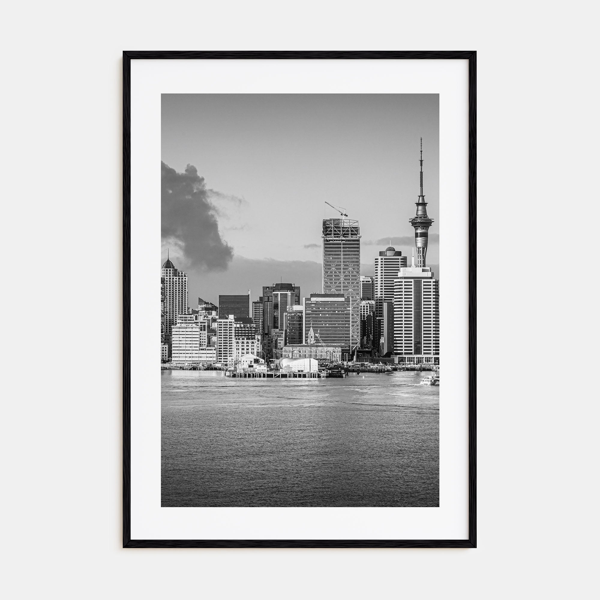 Auckland Photo B&W Poster