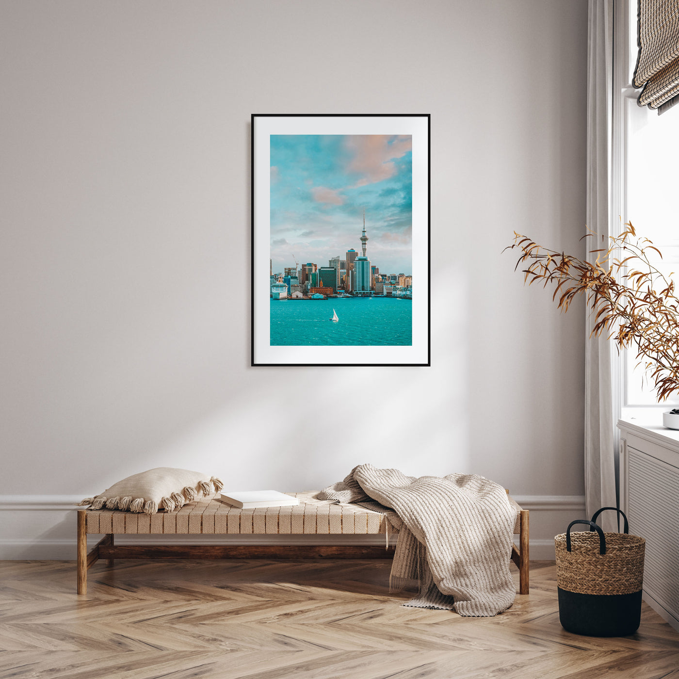 Auckland Photo Color Poster