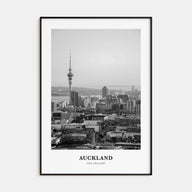 Auckland Portrait B&W No 1 Poster