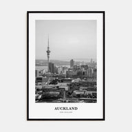 Auckland Portrait B&W No 1 Poster