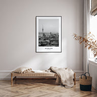Auckland Portrait B&W No 1 Poster