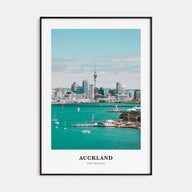 Auckland Portrait Color Poster