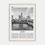 Austin Travel B&W No 3 Poster