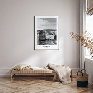 Australia Portrait B&W No 1 Poster