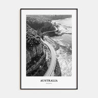 Australia Portrait B&W No 2 Poster