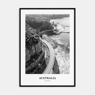Australia Portrait B&W No 2 Poster