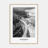 Australia Portrait B&W No 2 Poster