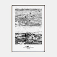 Australia Portrait B&W No 3 Poster