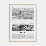 Australia Travel B&W No 1 Poster