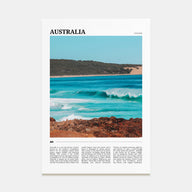 Australia Travel Color Poster
