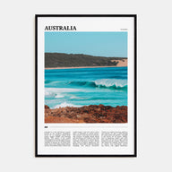 Australia Travel Color Poster