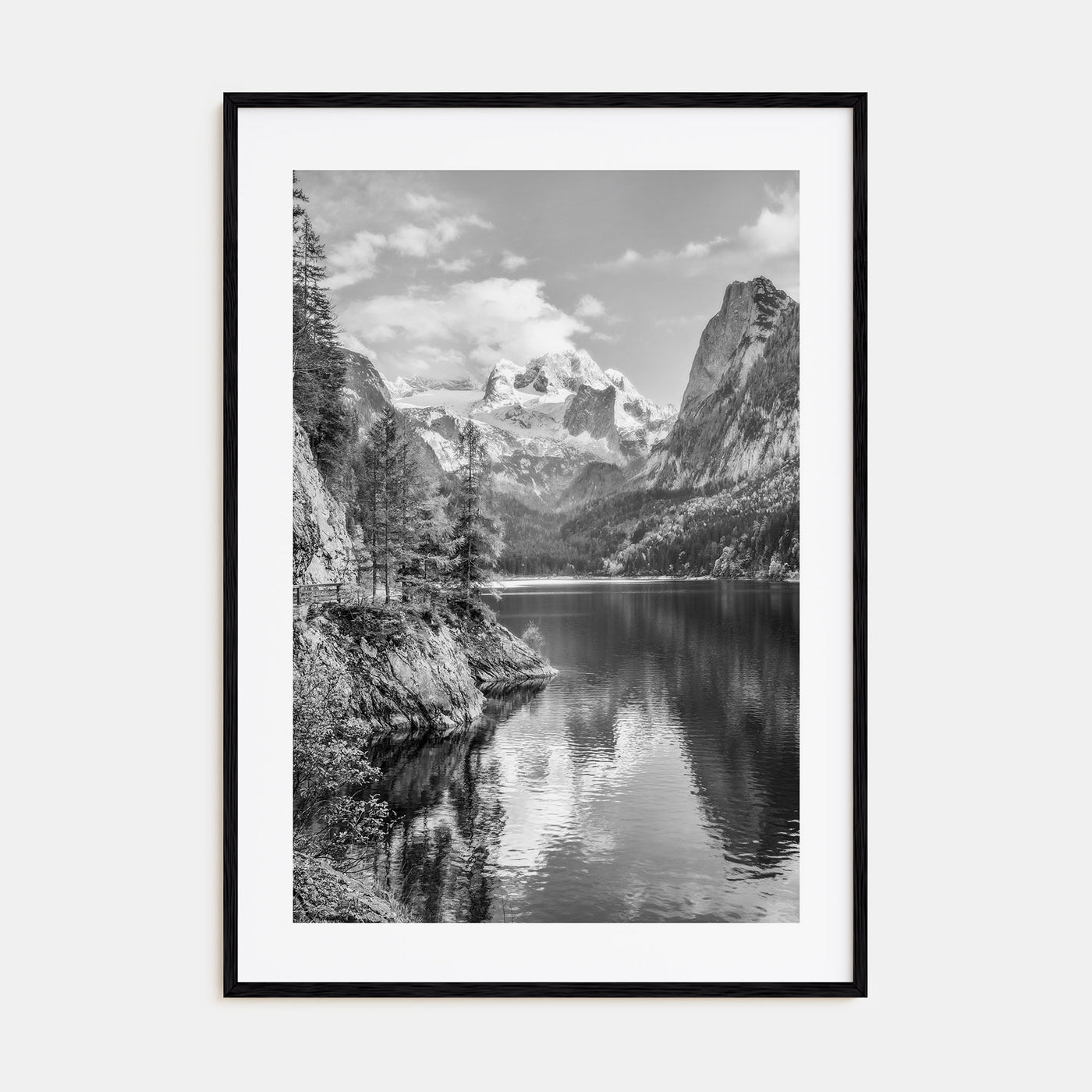 Austria Photo B&W Poster