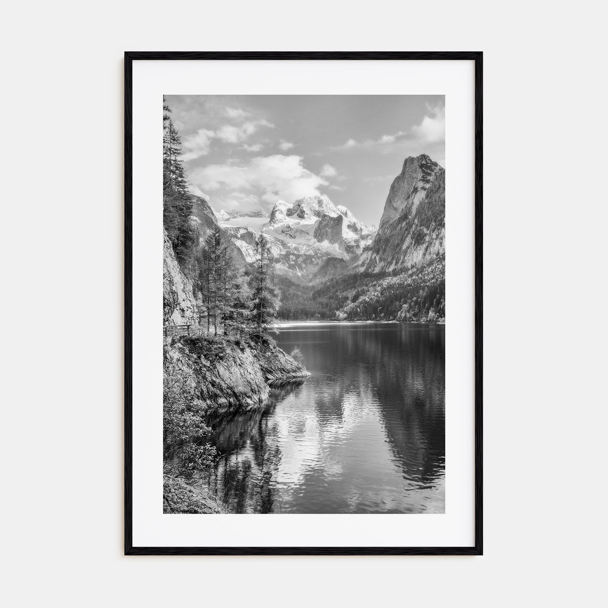 Austria Photo B&W Poster