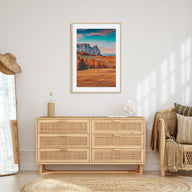 Autumn Alps Photo Color Poster