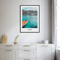 Avalon, California Portrait Color Poster