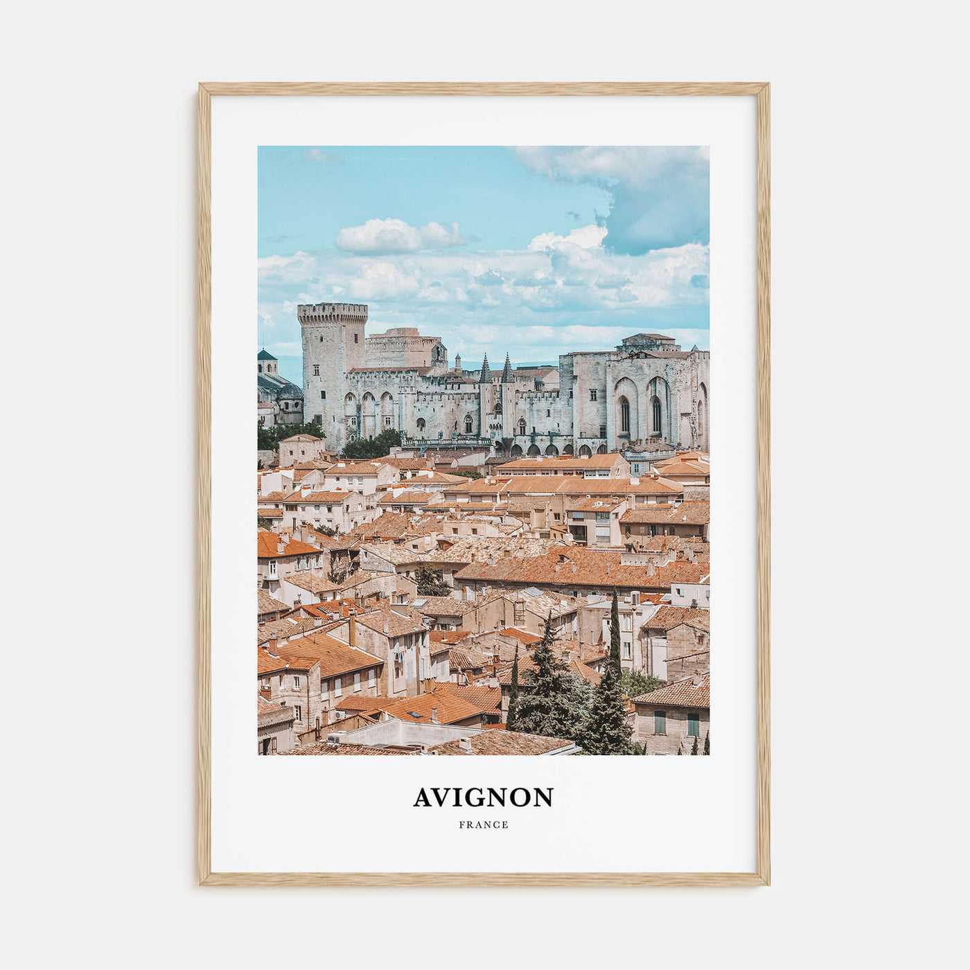 Avignon Portrait Color Poster