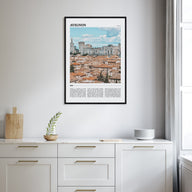 Avignon Travel Color Poster