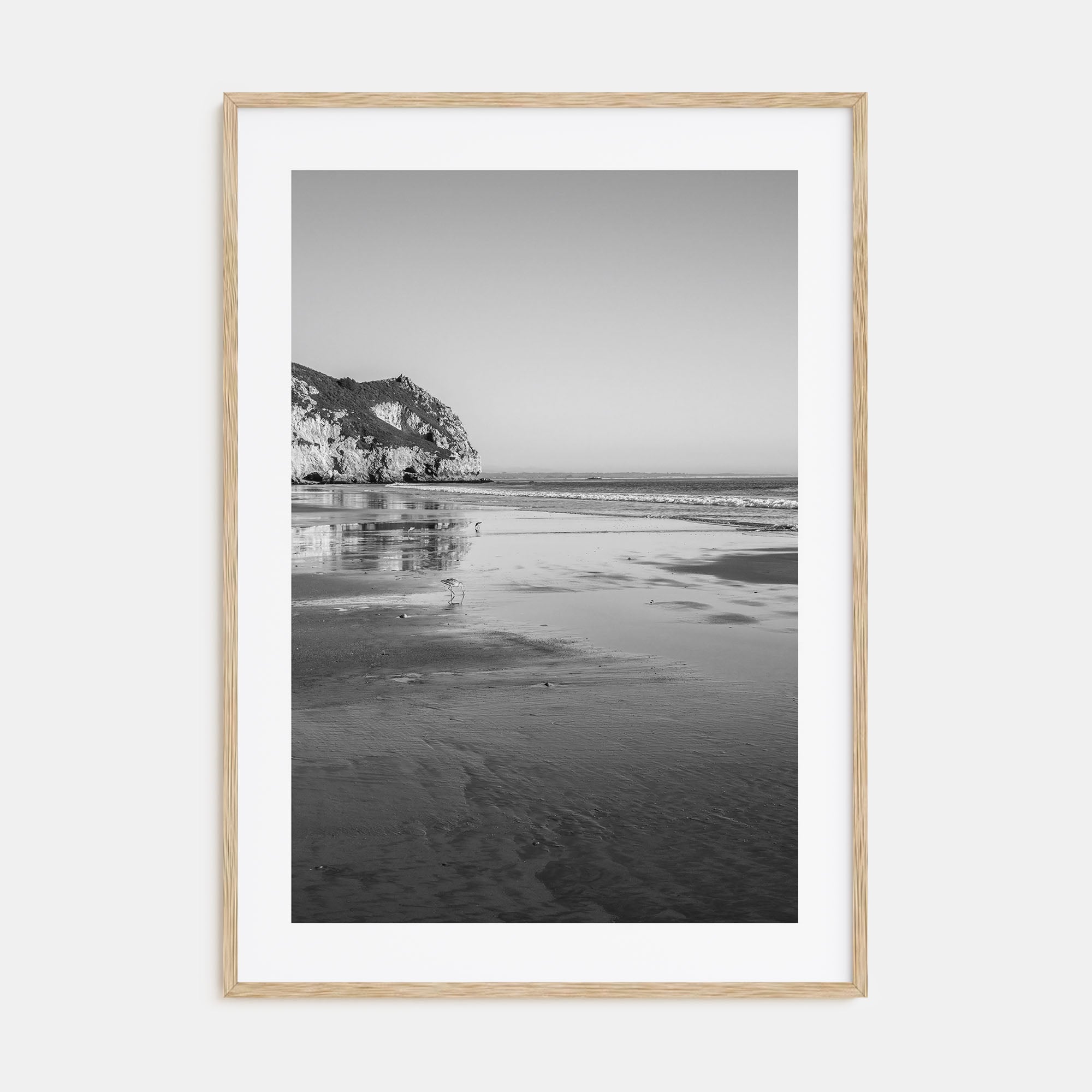 Avila Beach Photo B&W Poster